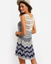 Load image into Gallery viewer, Ocean Breeze Lace Summer Dress
