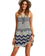 Load image into Gallery viewer, Ocean Breeze Lace Summer Dress