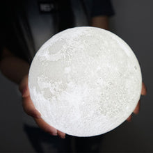 Load image into Gallery viewer, 3D Print Moon Lamp USB LED Night Light Moonlight | 8-20cm