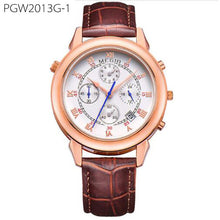 Load image into Gallery viewer, Quartz Wristwatch Clock Genuine Leather Bracelet Roman Dial Classic Watches

