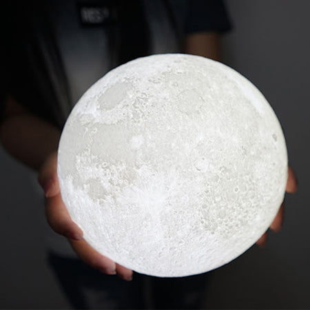 3D Print Moon Lamp USB LED Night Light Moonlight | 8-20cm